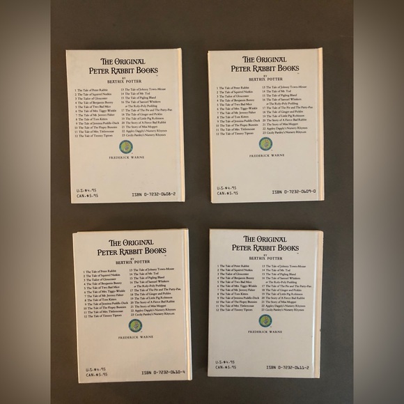 Lot of 15 Vintage Beatrix Potter “The Original Peter Rabbit” Books - Picture 15 of 16